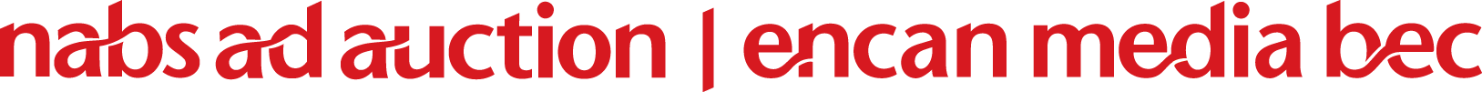 NABS ad auction | Encan media BEC
