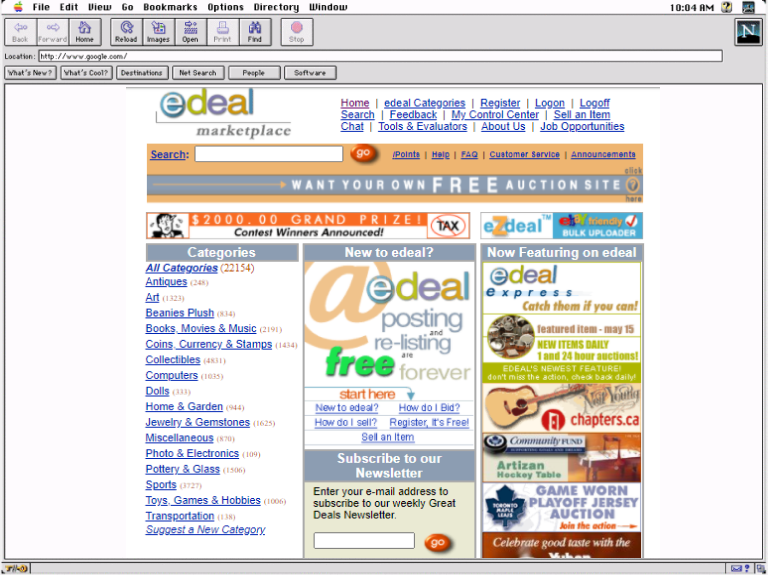 original edeal site